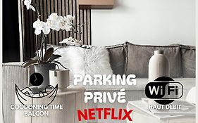 Le Cocon Blanc Metz - T2 - Parking Prive - Balcon - Nouvelle Ville, Gare